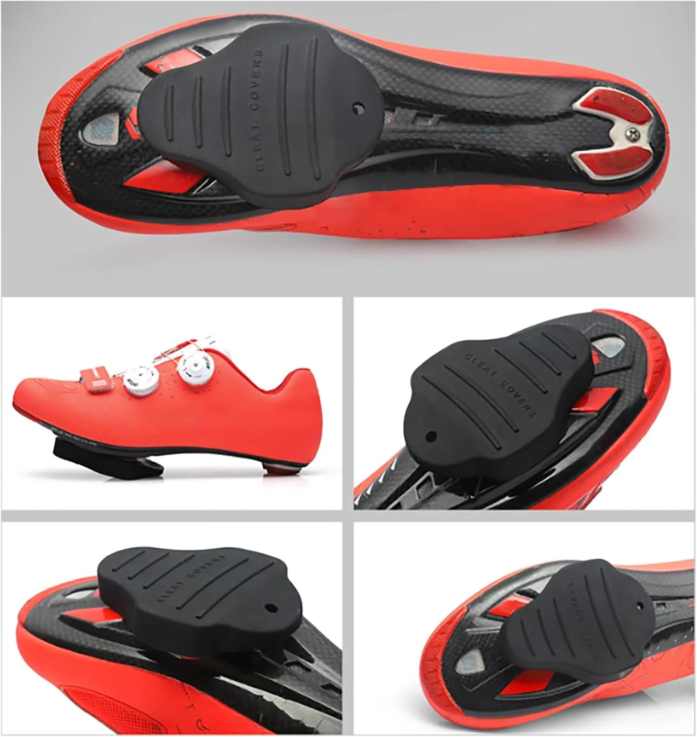 2 x Bike Pedal Cleat Protective Part for Cycling Shoes Cycling Cleats