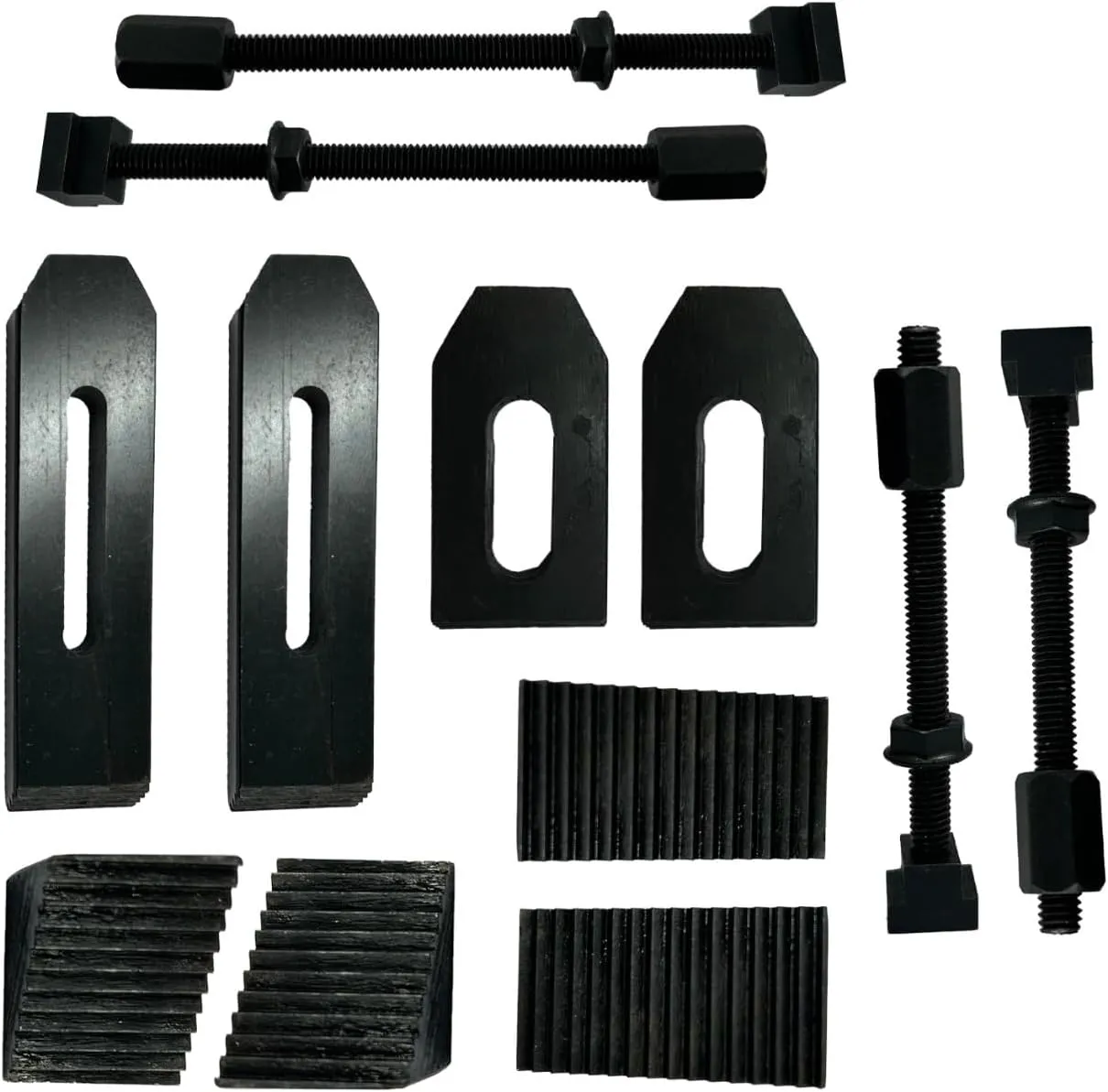 24 Pcs Clamp Kit Set M6 6 mm For Rotary Tables, Milling Tables, Face Plates & Vertical Slide