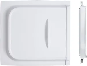 256 Replacement Screen Door Slide for Standard RV and Camper Entry Doors - 12" x 12", White