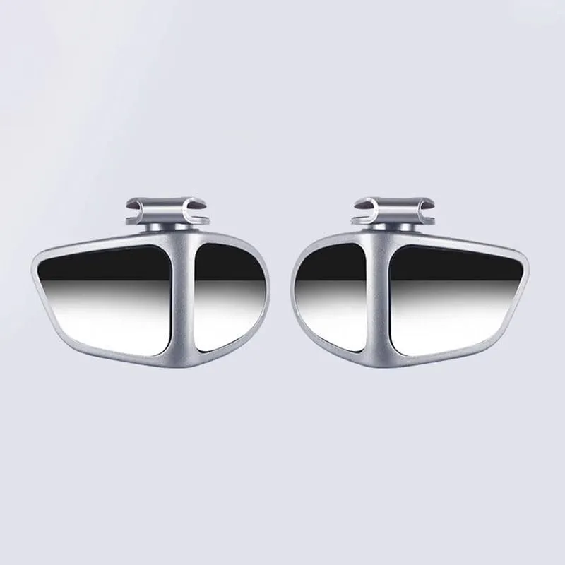 2PCS Car Blind Spot Mirror for Renault Scenic/Grand Scénic/Xmod IV III II I J9 R9 JZ JM JA 2000-2013 2014-2024, Double Mirror Design Wide Angle Adjustable Angle Reversing Auxiliary Mirror
