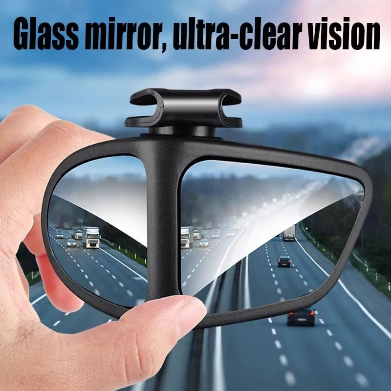 2PCS Car Blind Spot Mirror for Renault Scenic/Grand Scénic/Xmod IV III II I J9 R9 JZ JM JA 2000-2013 2014-2024, Double Mirror Design Wide Angle Adjustable Angle Reversing Auxiliary Mirror