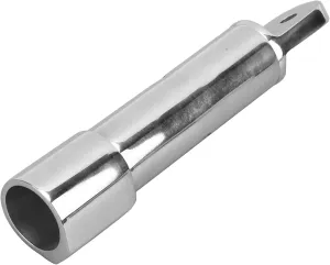 7/8in Telescopic Bimini Top External Eye End Boat Slide Fitting 316 Stainless Steel Polished Hardware for Boat