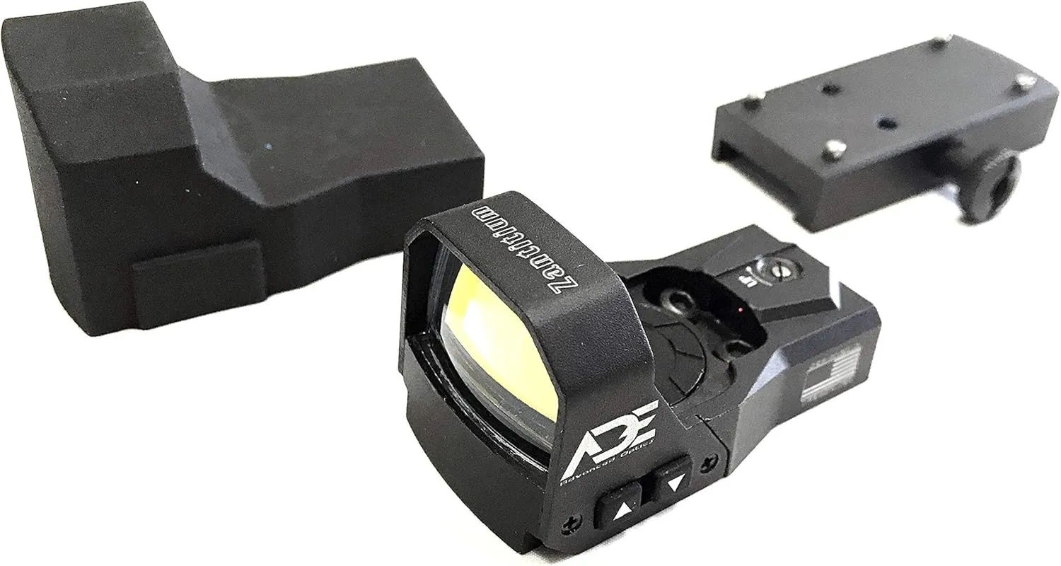 Ade Advanced Optics Zantitium RD3-015 Red Dot Reflex Sight   Optic Mounting Plate for Ruger LC9,LC380,LC9S Pistol