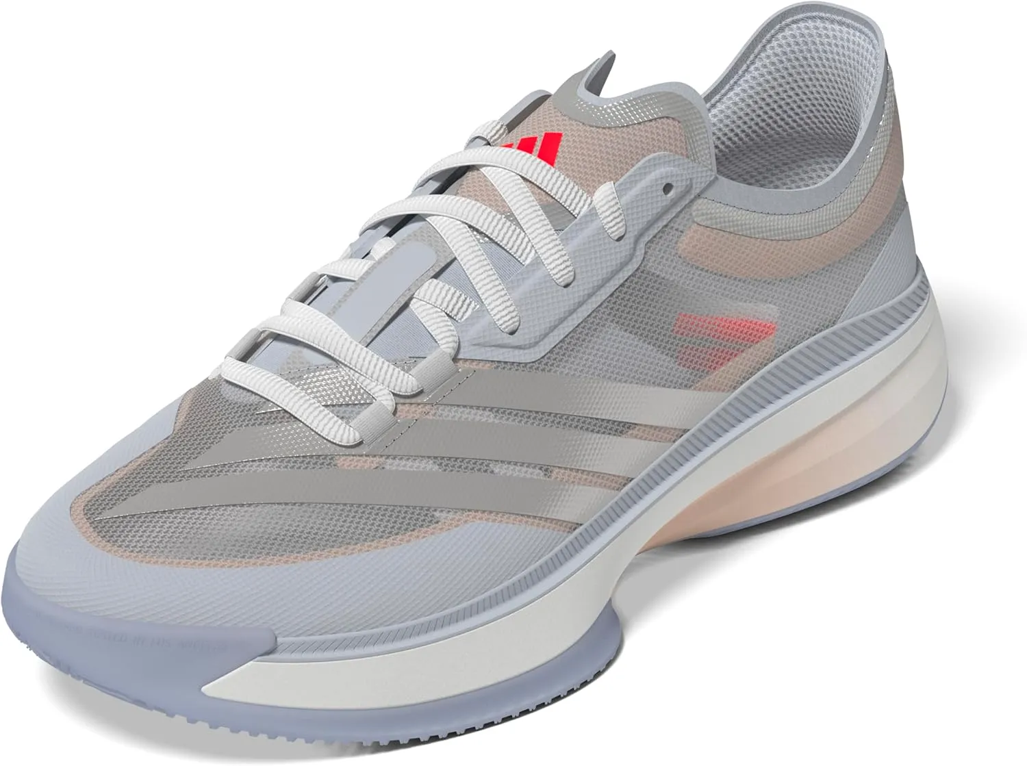 adidas Unisex Adizero Select 3.0 Basketball Sneaker, Halo Blue/Silver Metallic/Powder Coral, 9.5 US Men