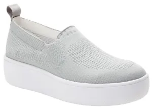 Alegria Grey Qaravan TRAQ Q-Sport Flatform Fitness Womens Loafer QRV-5030