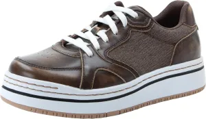 Alegria Women's Alyster Platform Leather Sneaker