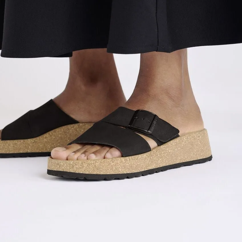 Almina | Nubuck | Black