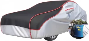 Anti-Hail Car Cover for Jaguar XE, Waterproof All Weather Full car Cover, Multifunctional-Layer Thickened Cotton Automobiles for Rain Snow Sun Hail(Black)