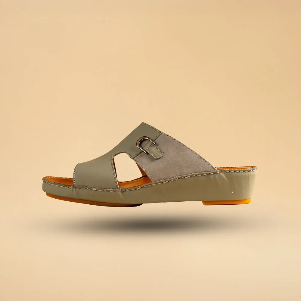 Arabic Sandal – Calf Matt with Suede 3222