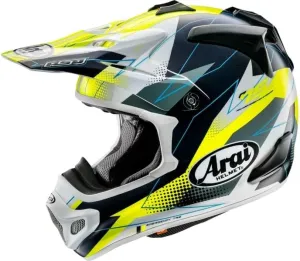 Arai Helmet VX-Pro4 Resolute Unisex-Adult Off-Road Motorcycle Helmet - Yellow/Large