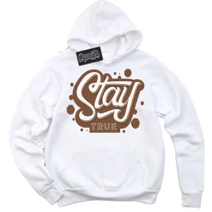 Archaeo Brown White 1s Sneaker Hoodie Stay True Graphic