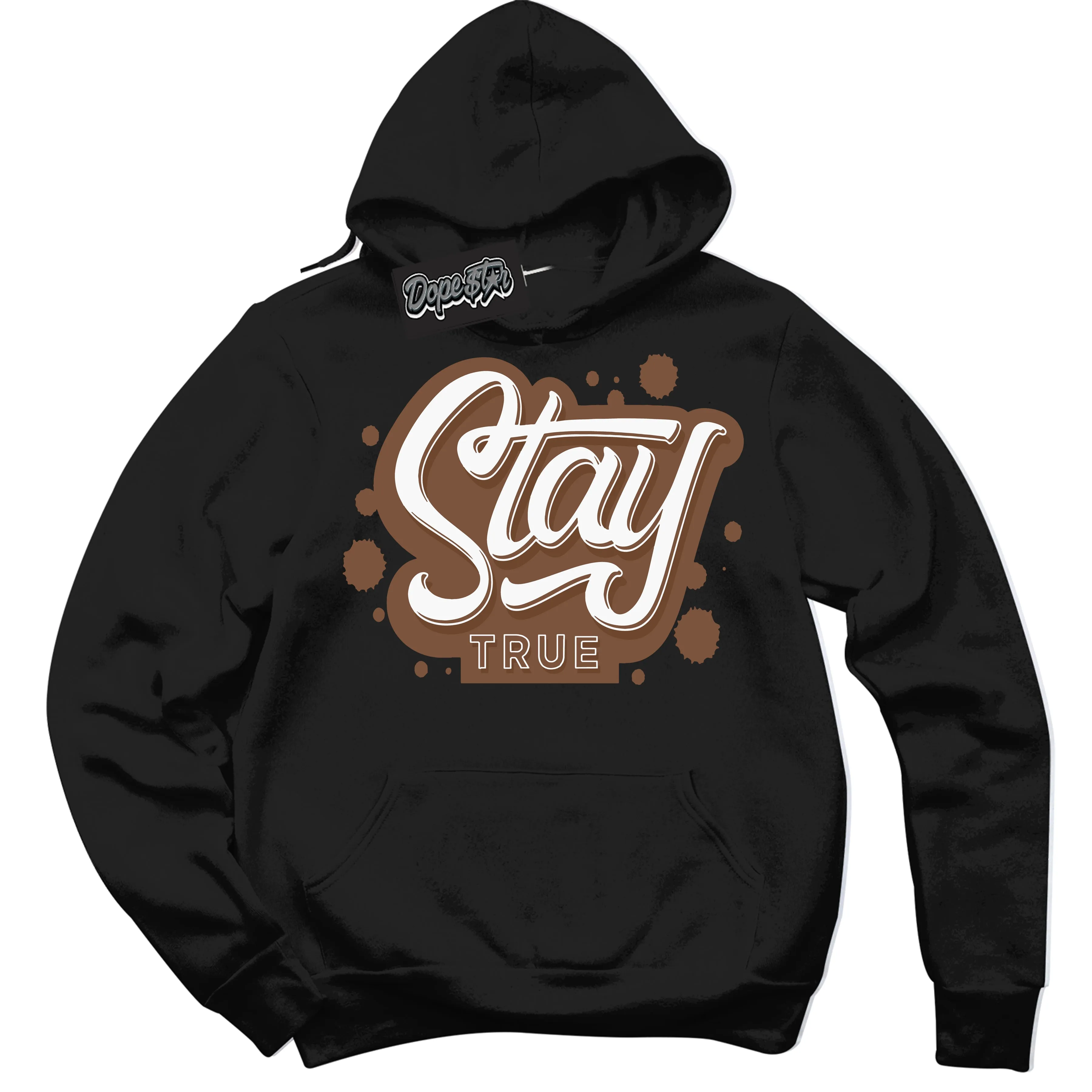 Archaeo Brown White 1s Sneaker Hoodie Stay True Graphic