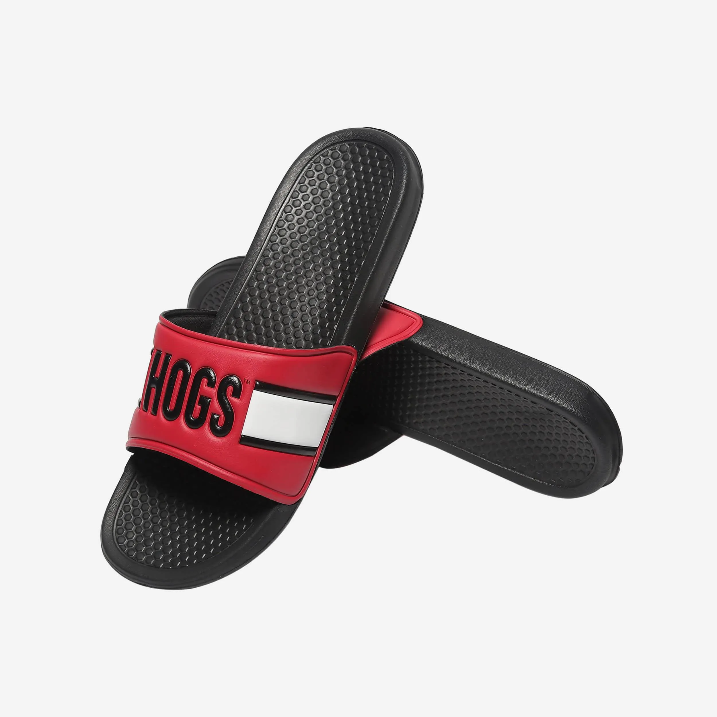 Arkansas Razorbacks Raised Wordmark Slide
