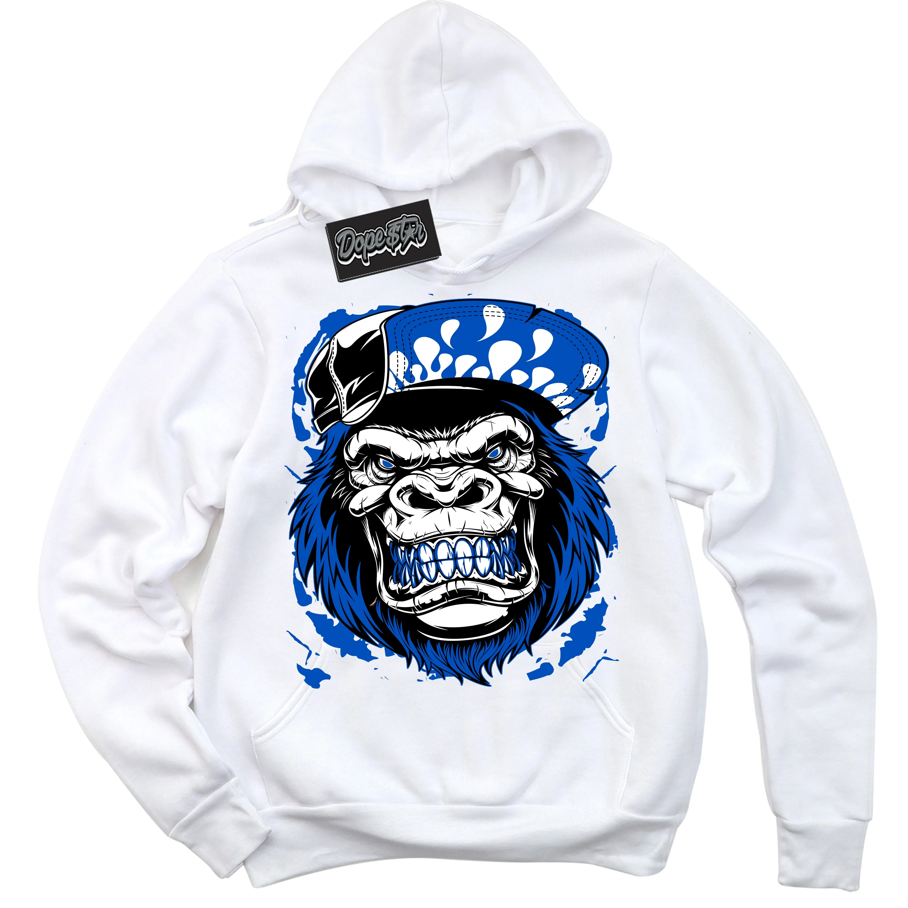 Astronomy Blue Dunk Sneaker Hoodie Gorilla Beast Graphic