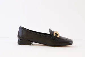 BAGATT - D11-AEN61 LOW HEEL SLIP-ON SHOE - BLACK