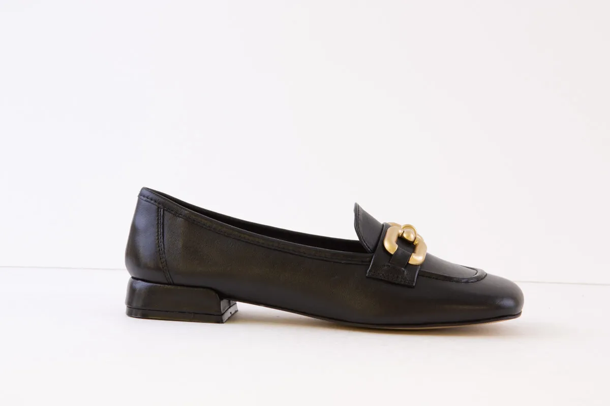 BAGATT - D11-AEN61 LOW HEEL SLIP-ON SHOE - BLACK