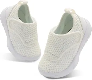 BARERUN Toddler Shoes Wide Toe Box Barefoot Toddler Sneakers Girls Boys Kids School Shoes Non-Slip Toddler Tennis Shoes Slip on Running Shoes for Girls Boys