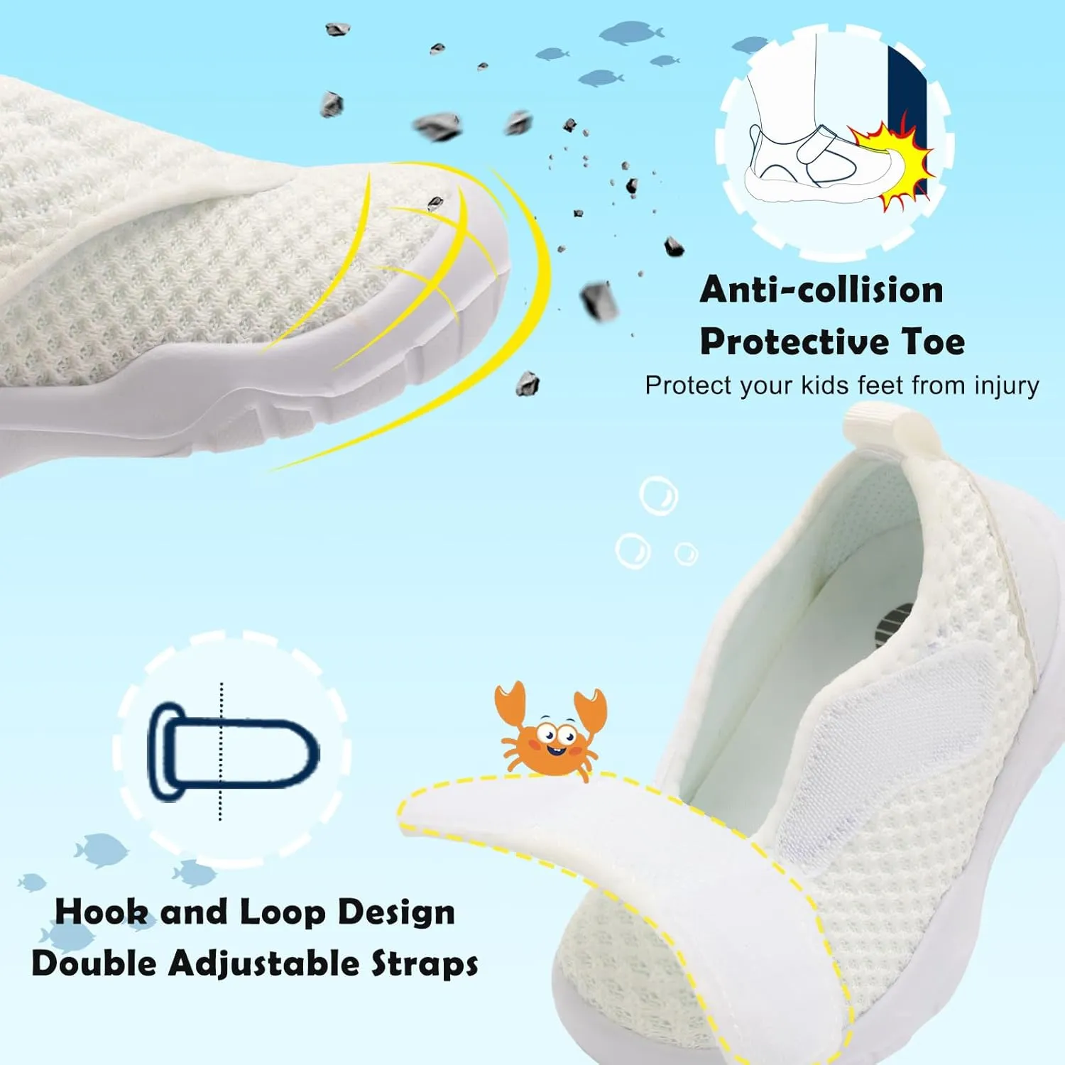 BARERUN Toddler Shoes Wide Toe Box Barefoot Toddler Sneakers Girls Boys Kids School Shoes Non-Slip Toddler Tennis Shoes Slip on Running Shoes for Girls Boys