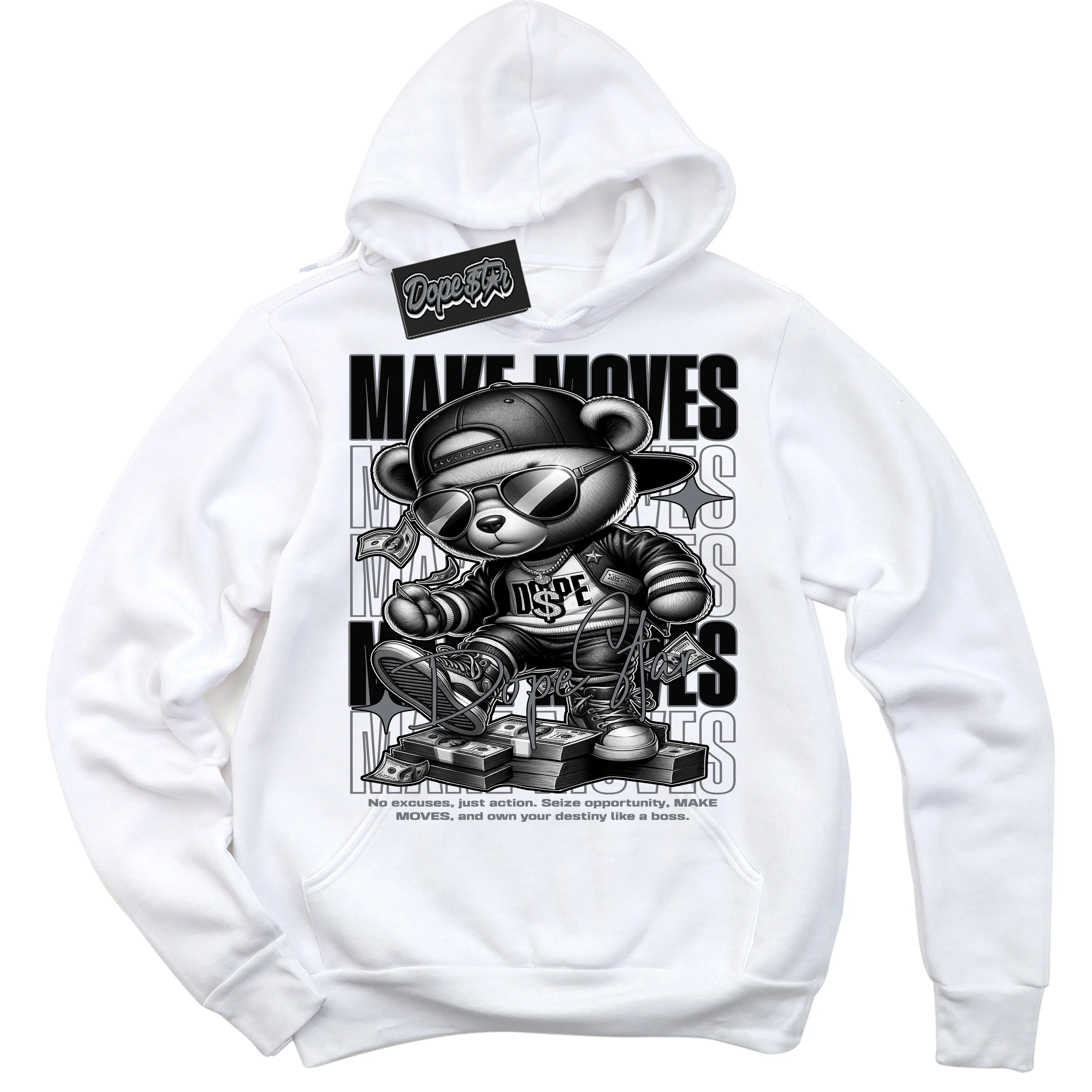 Barons 12s Sneaker Hoodie Make Moves Graphic
