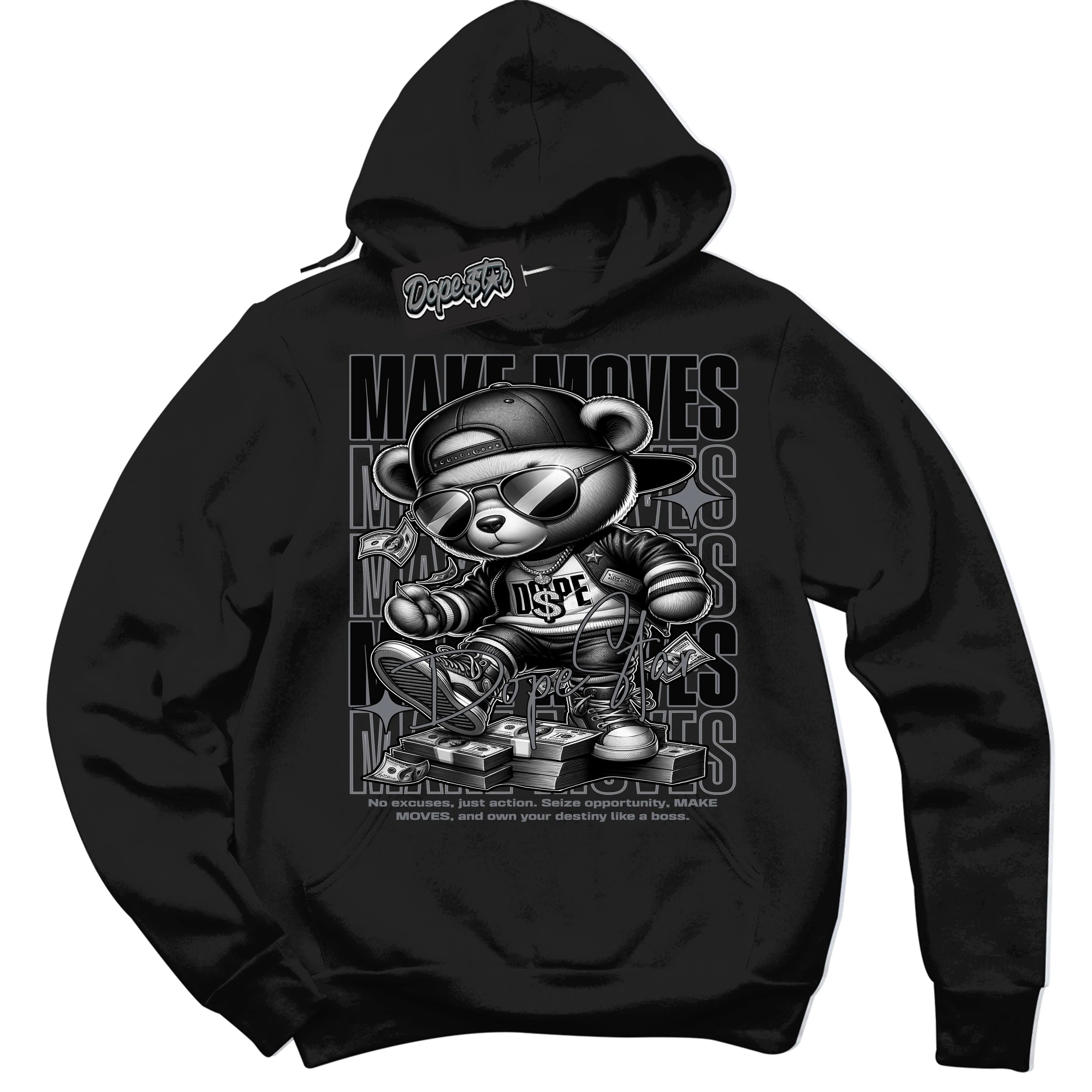 Barons 12s Sneaker Hoodie Make Moves Graphic