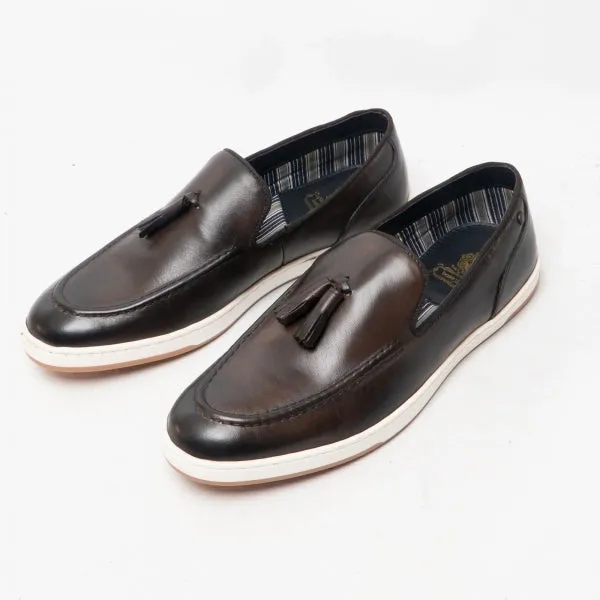 Base London POGO Mens Shoes Brown