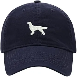 Baseball Cap Men Irish Setter Embroidered Washed Cotton Dog Hat Baseball Caps