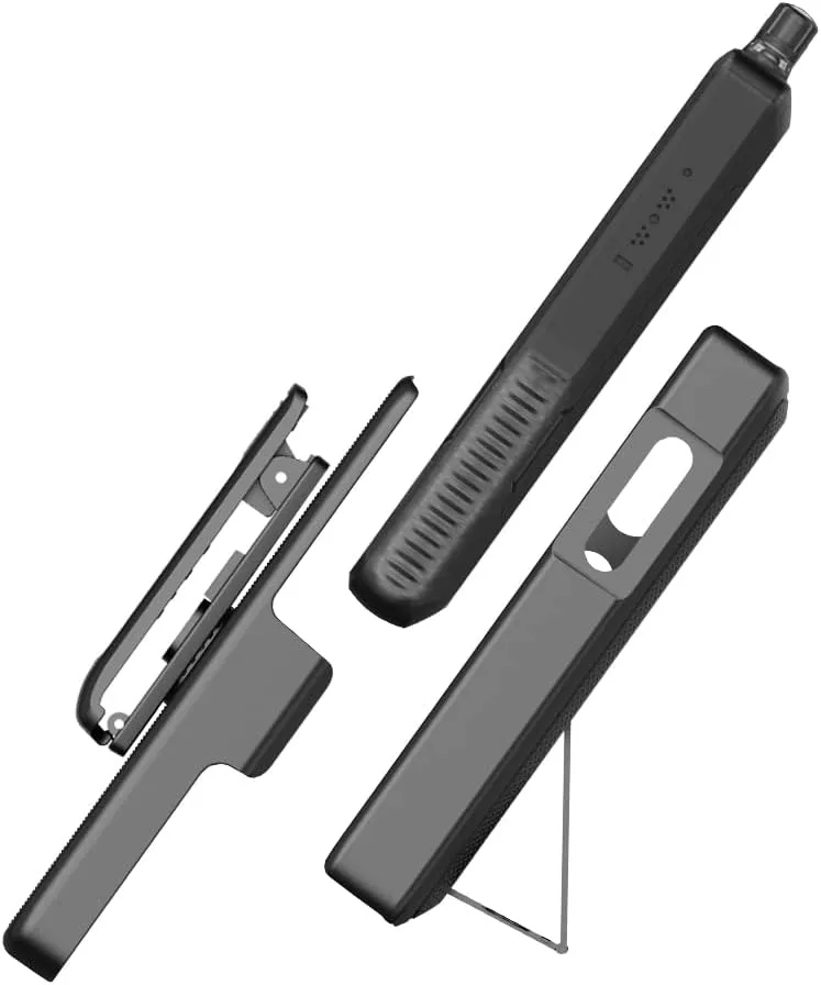 BELTRON Sonim XP5 Plus Case with Holster, Heavy Duty Belt Swivel Clip for Sonim XP5Plus (AT&T FirstNet XP5900) - Secure Fit & Built-in Kickstand (Industrial Strength) - Black