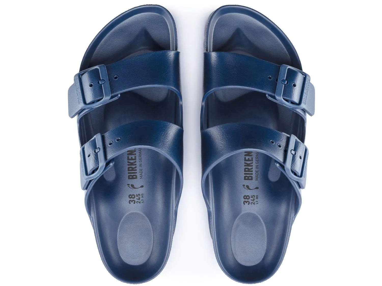 Birkenstock Unisex Arizona Sandal - Eva Navy
