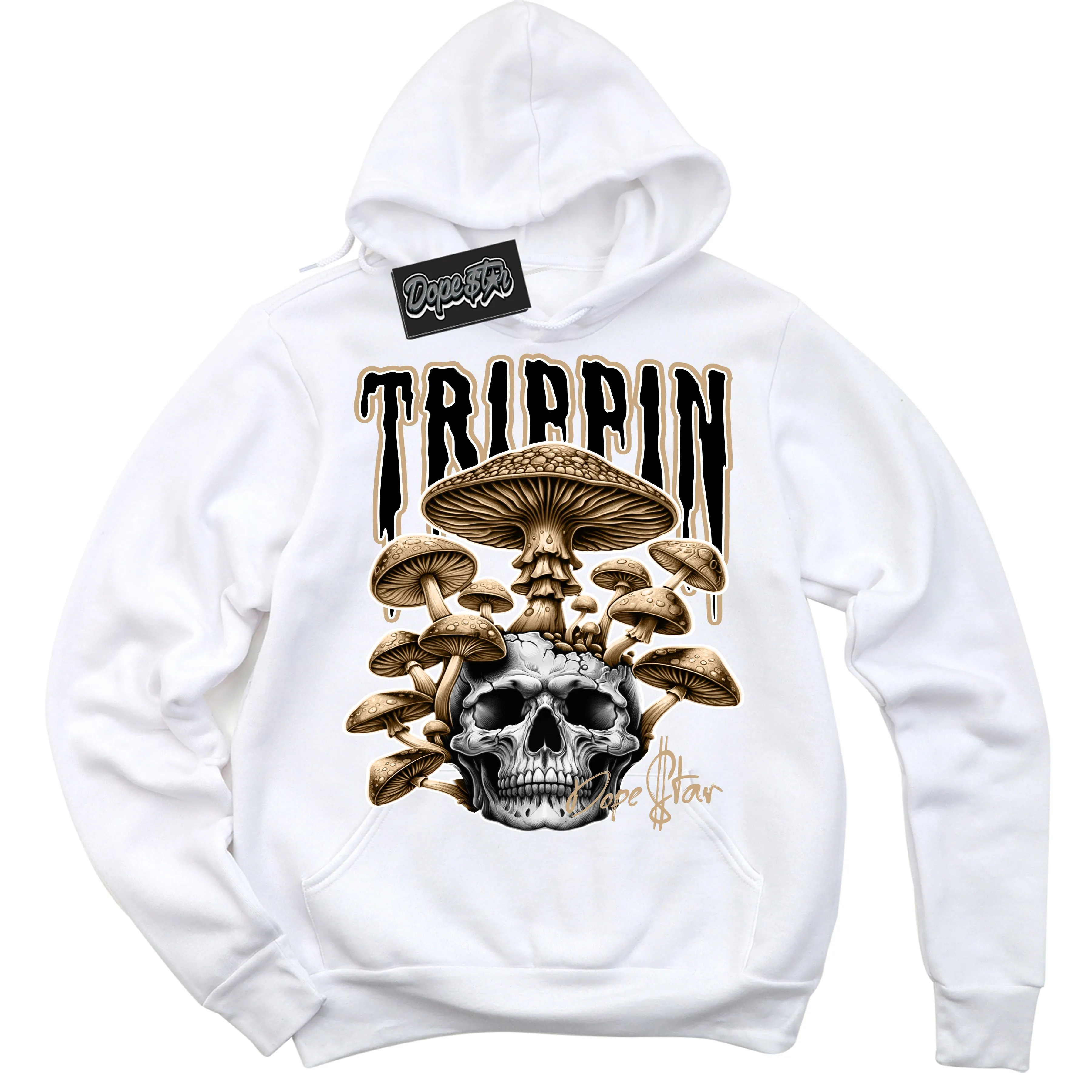 Black Anthracite Sesame Dunk Sneaker Hoodie Trippin Graphic