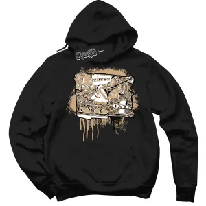 Black Anthracite Sesame Dunk Sneaker Hoodie Trust No One Dollar Graphic