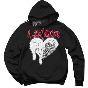 Black Toe Reimagined 1s Sneaker Hoodie Lover Loser Graphic