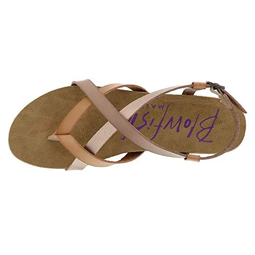 Blonde/Pearl Machine-learning Granola Malibu Dyecut Blowfish Gold/Blush Toe Open Sandals Rose End-to-end encryption