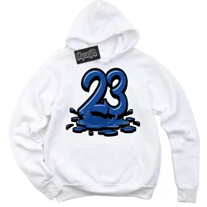 Blueberry 12s Sneaker Hoodie 23 Melting Graphic