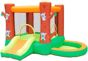 Bouncy Castle, Inflatable Bouncer Kids Bouncy Castle Inflatable Castle Water Inflatable Slide Small Trampoline Outdoor Amusement Equipment Water Park