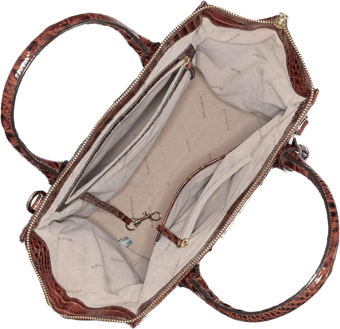 BRAHMIN Melbourne Caroline Satchel