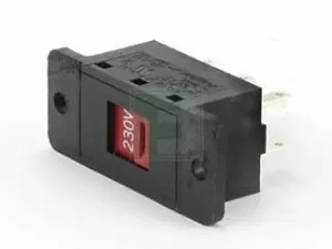C & K COMPONENTS V80212SS05Q V Series Power and Line Voltage DPDT Right Angle Through Hole Slide Switch - 5 item(s)