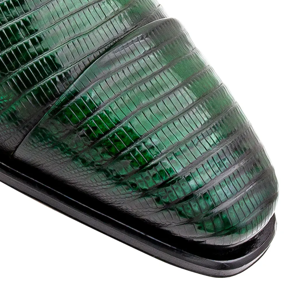 Cap Toe Lizard Lace Up