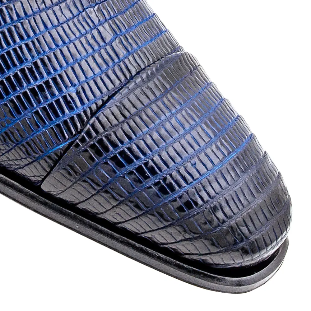 Cap Toe Lizard Lace Up