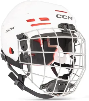 CCM Tacks 70 Hockey Helmet Combo with Cage, Junior/Youth