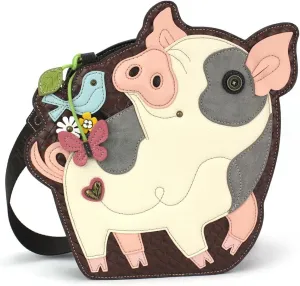 CHALA Novelty Purse - Women RFID Protected Pal Purse with Adjustable Crossbody Strap