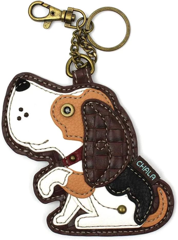 CHALA Patch Crossbody Bag Weiner Dog Dachshund Multi-color