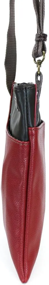 CHALA SWING Pack Small Cross-Body Purse with Metal Mini Keychain