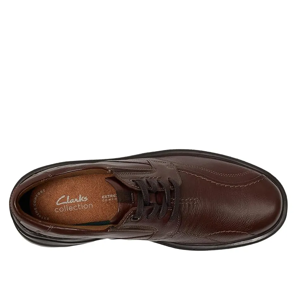 Clarks Men's Gessler Lace Tan Leather 26179432