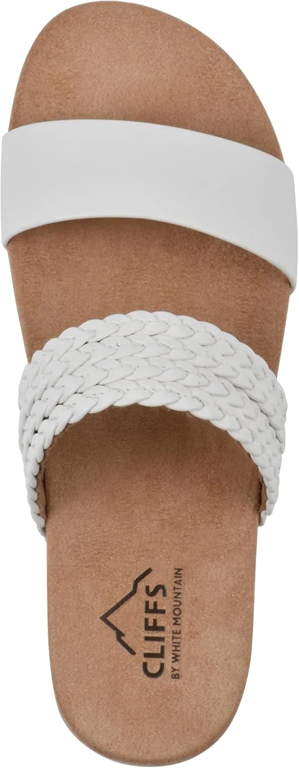 CLIFFS BY WHITE MOUNTAIN Women's Tactful Slide Sandal