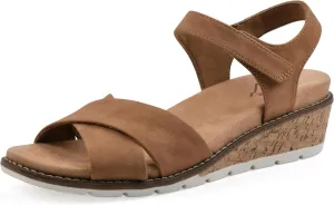 CLIFFS BY WHITE MOUNTAIN Women's Tinna Cork Wedge Sandal