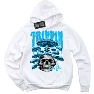 Coconut Milk University Blue Dunk Sneaker Hoodie Trippin Graphic