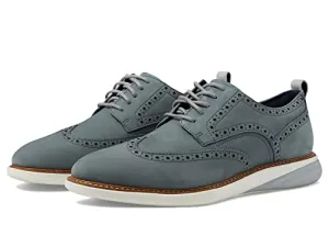 Cole Haan Grand Evolution Shortwing Stormy Weather Nubuck/Ivory 11.5 D (M)