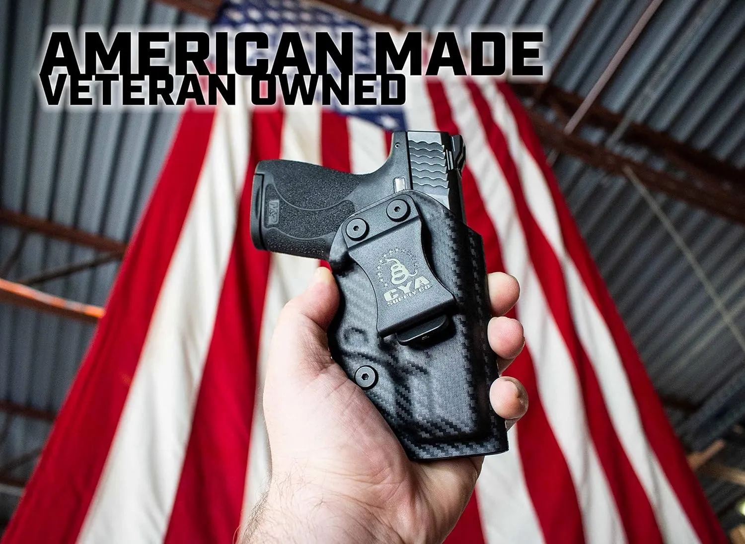 CYA Supply Co. Base IWB Concealed Carry Holster Veteran Owned Made in USA - Fits