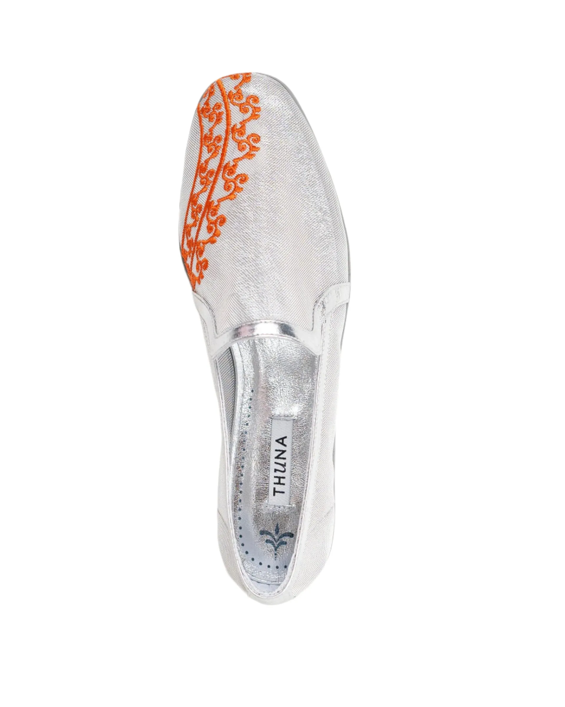 DAMA SILVER LOAFER