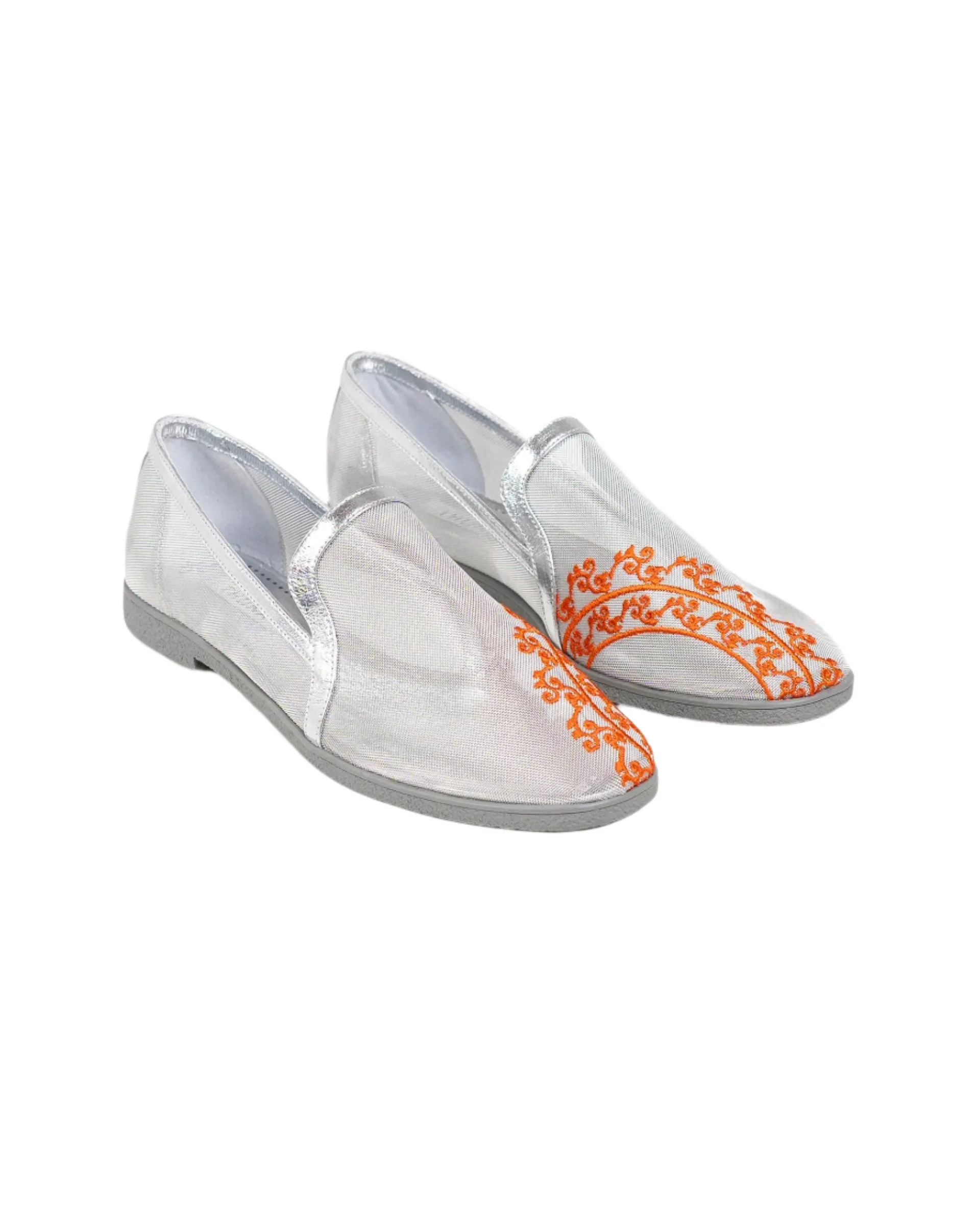 DAMA SILVER LOAFER